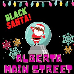 Black Santa 21 Alberta Main Street