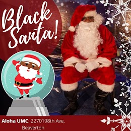 Black Santa 21 Aloha UMC